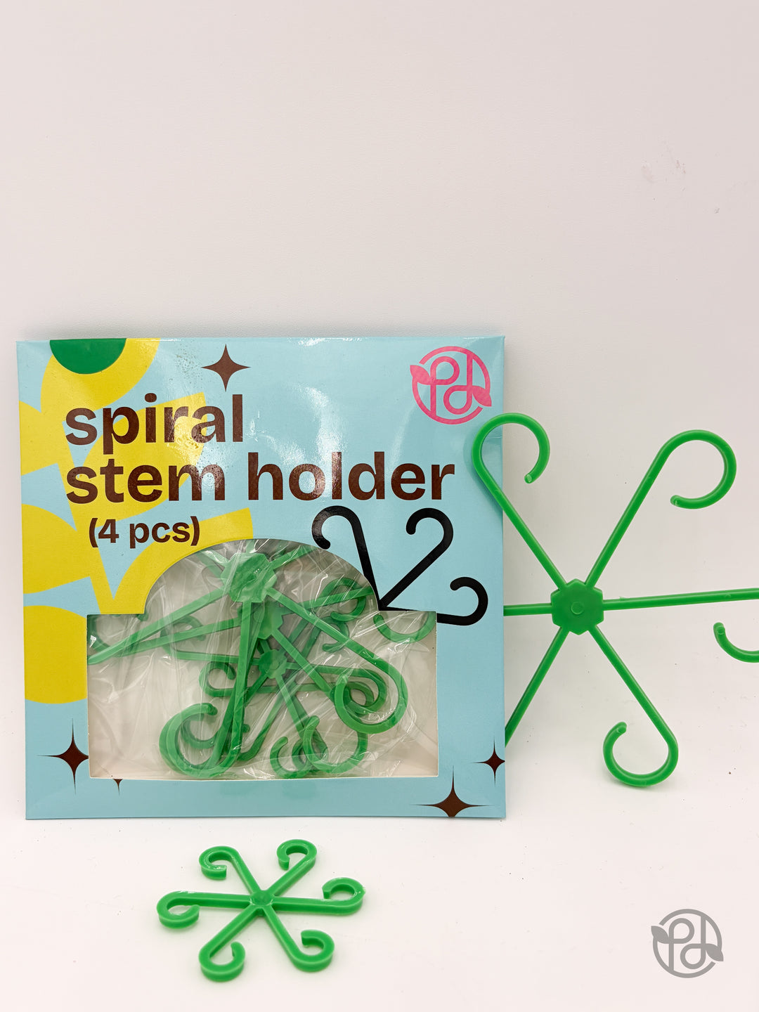 Spiral Stem Holder (Set of 4)