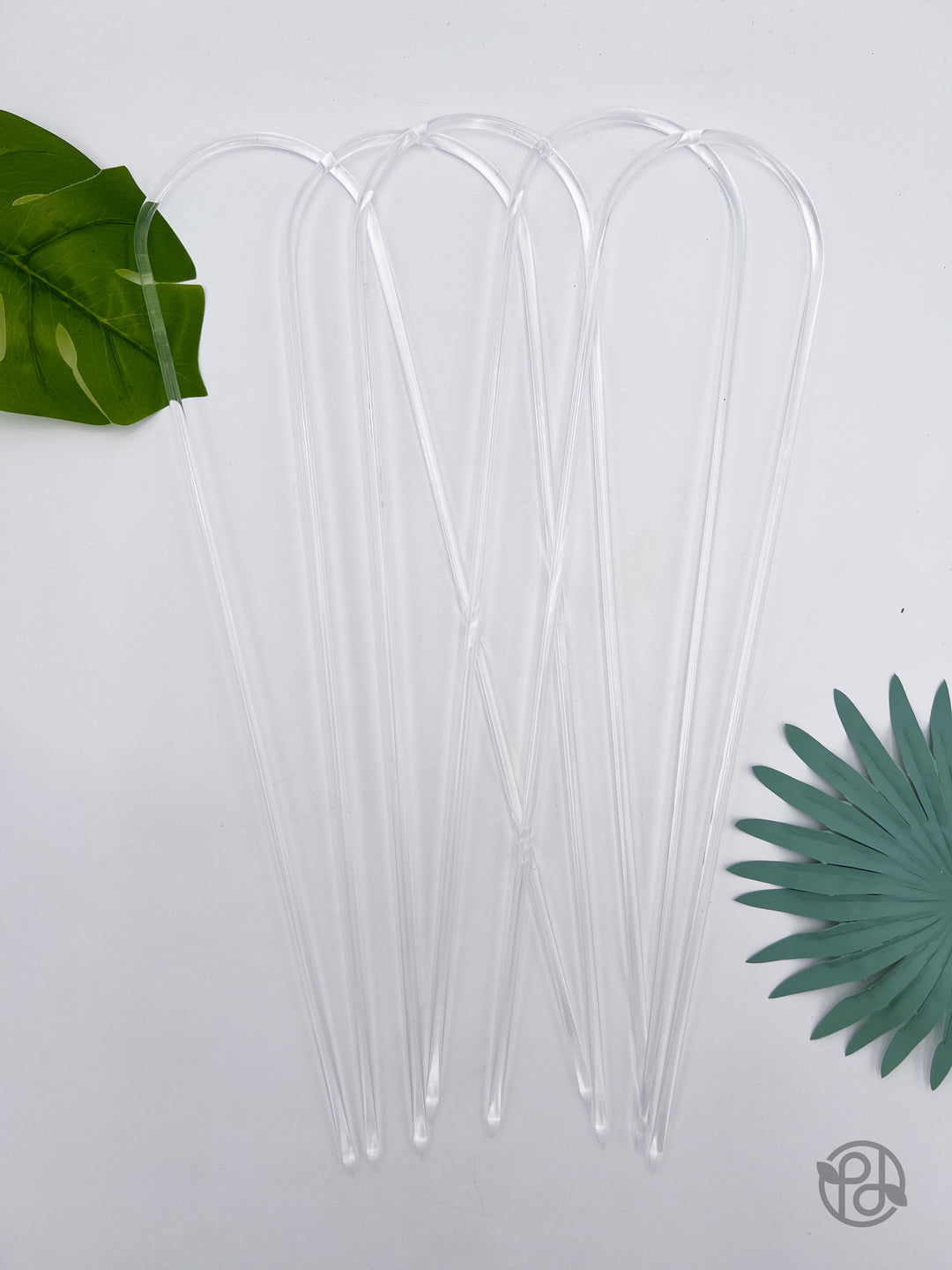 18” Acrylic Hoop Trellis