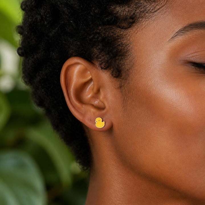 Duck Stud Earrings