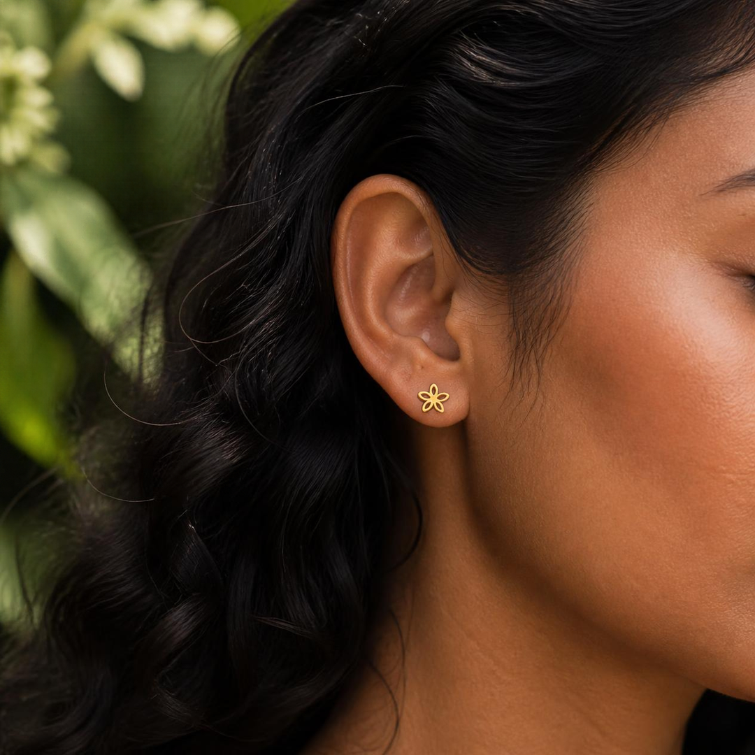 Flower Stud Earrings