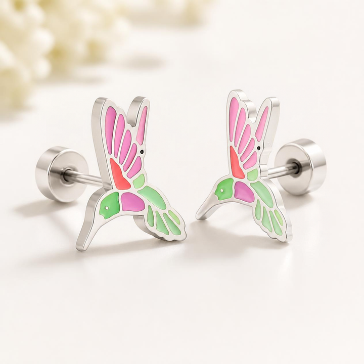 Hummingbird Stud Earrings