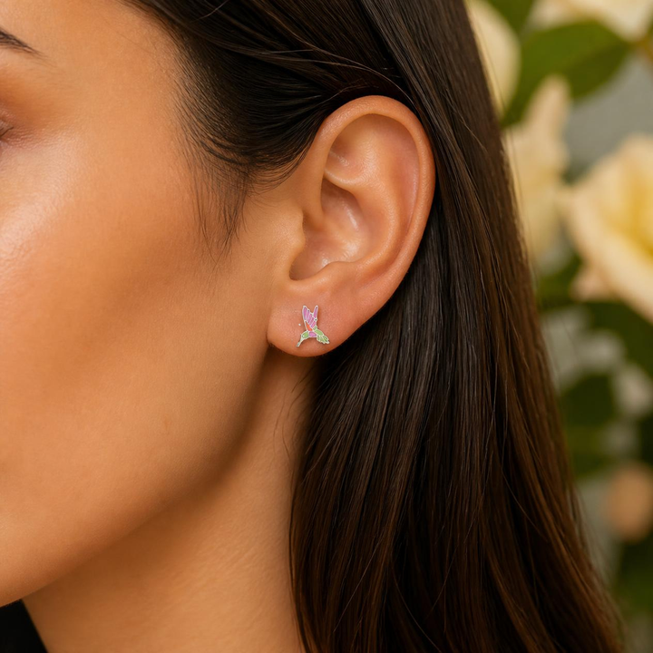 Hummingbird Stud Earrings