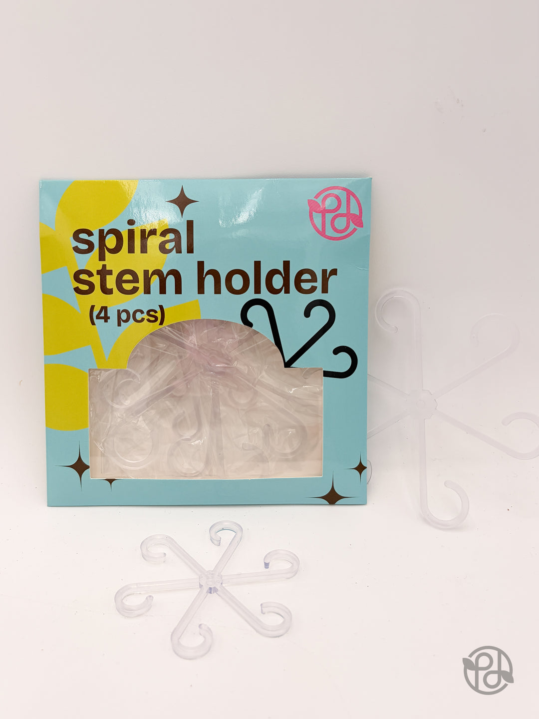 Spiral Stem Holder (Set of 4)