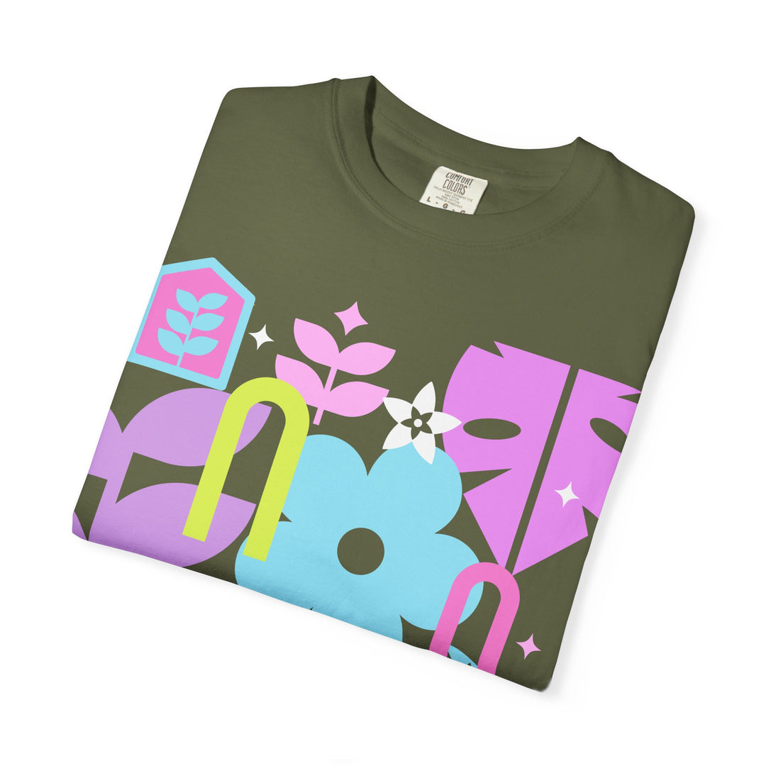 Never Stop Growing! Colorful Unisex T-Shirt