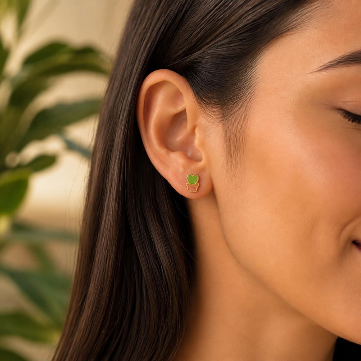Potted Kerrii Stud Earrings