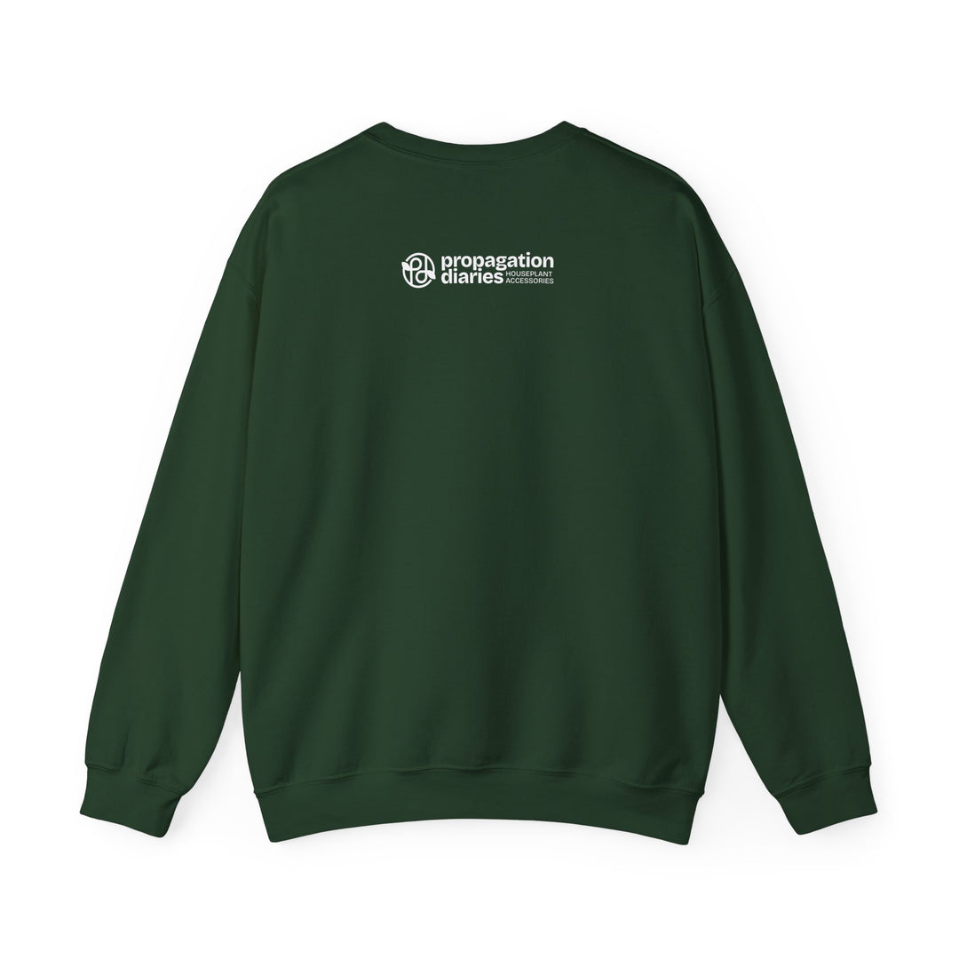 Never Stop Growing Floral Graphic Unisex Sweatshirt