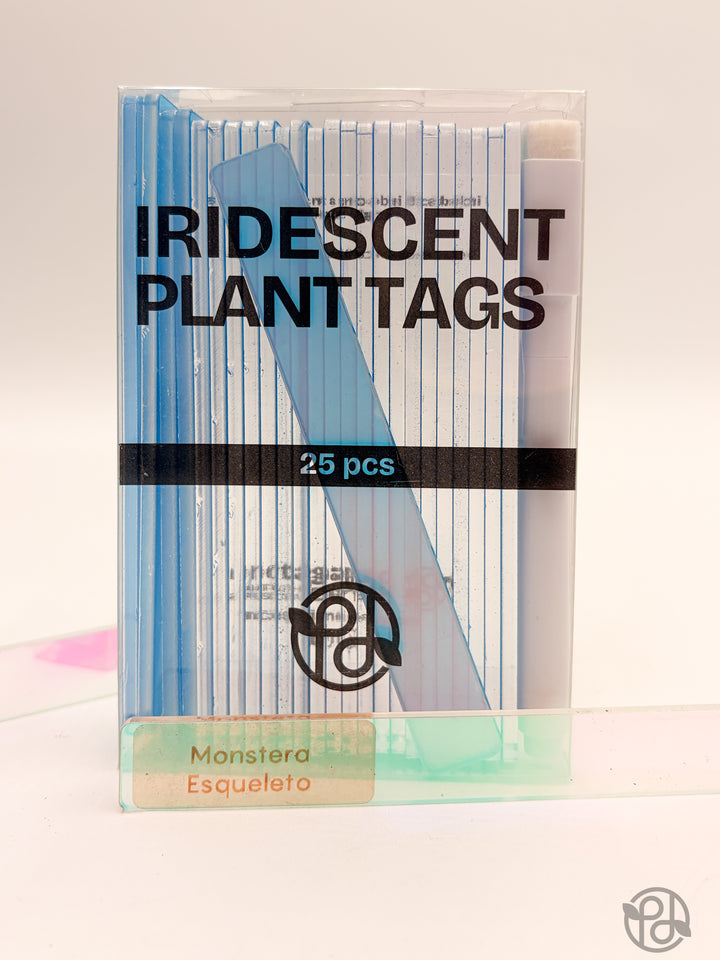 Iridescent Acrylic Plant Tags (Set of 25)