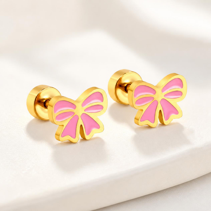 Bow Stud Earrings