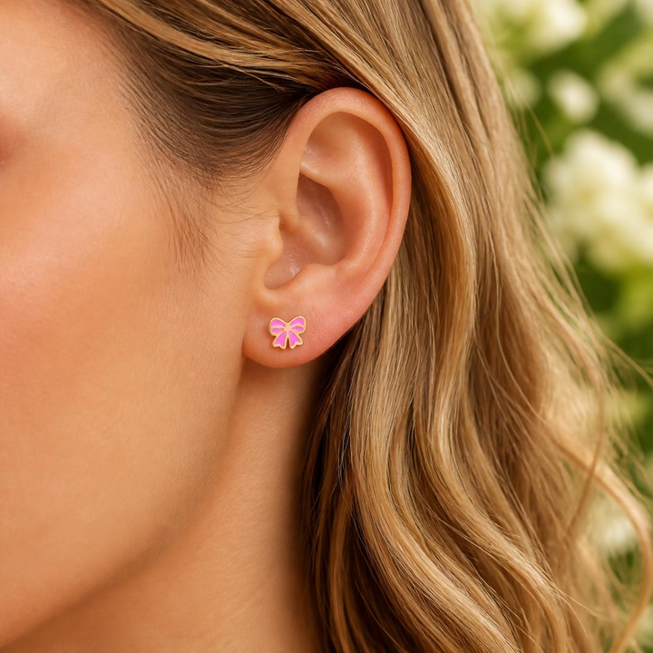 Bow Stud Earrings