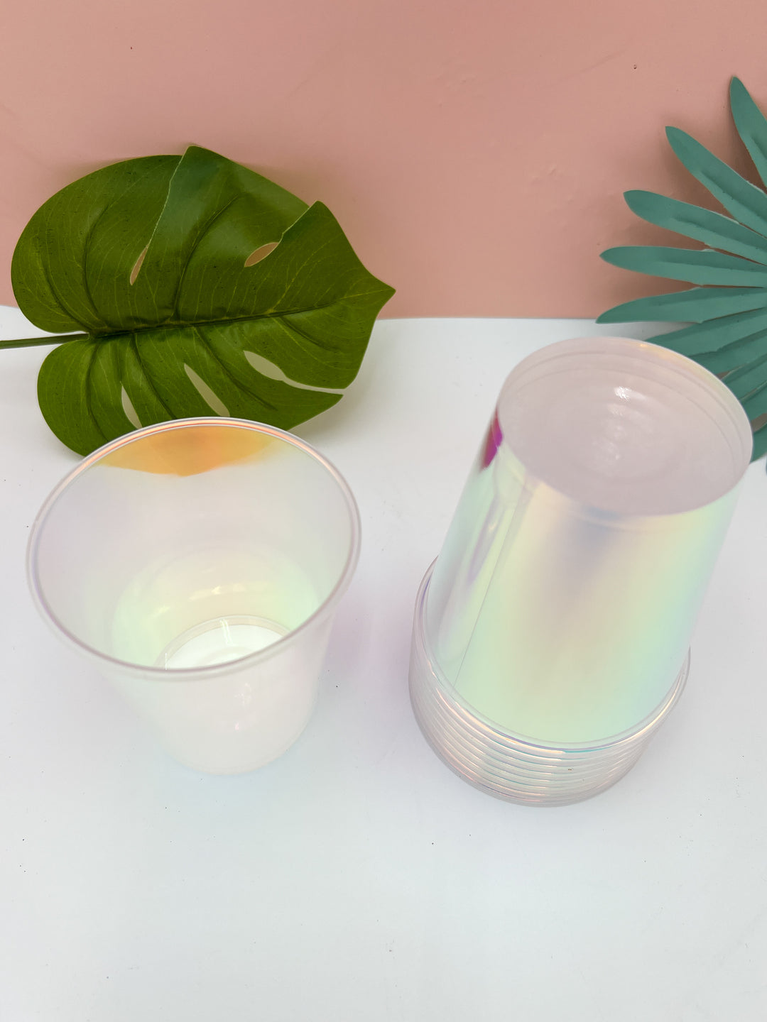 iridescent planter pot Iridescent Holo Cups 10 Pack