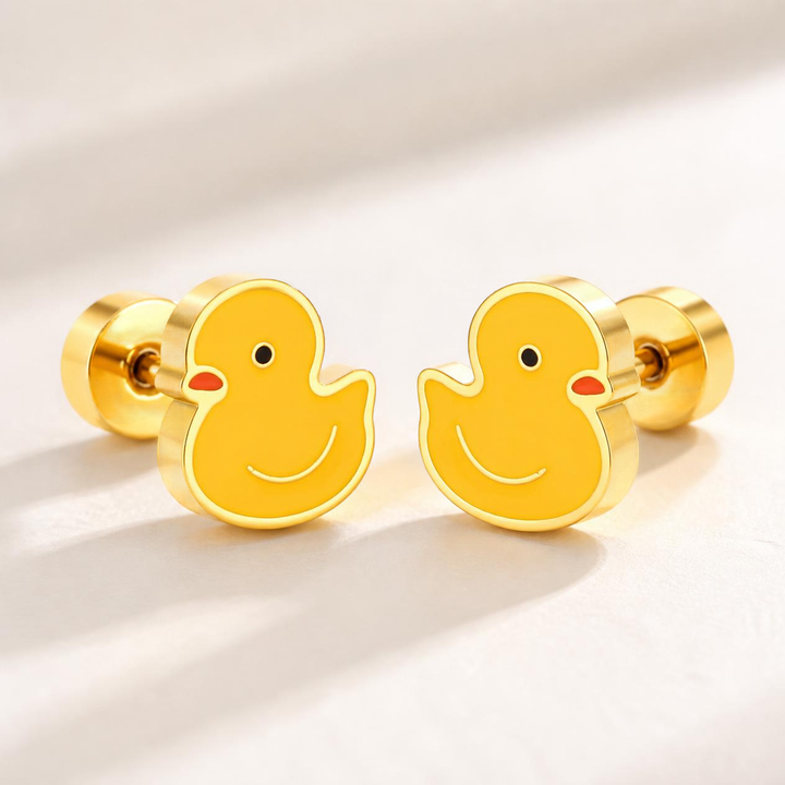 Duck Stud Earrings
