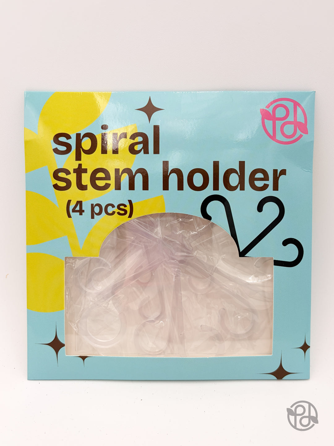 Spiral Stem Holder (Set of 4)