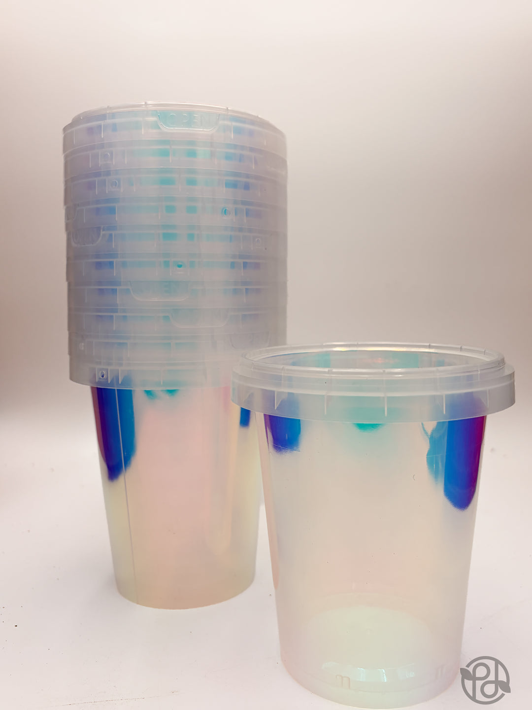 Large Iridescent Holo Cups