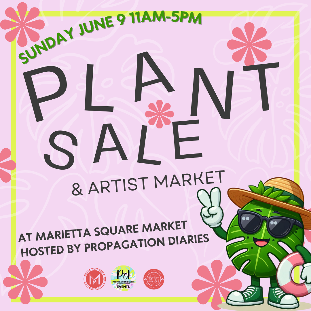 6/9: Marietta Square Market Plant Sale, Vendor & Artist Market - Vending Fee