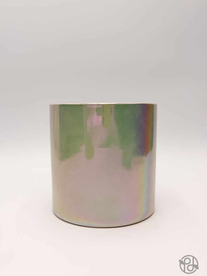 Iridescent Ceramic Planter – 4.25"