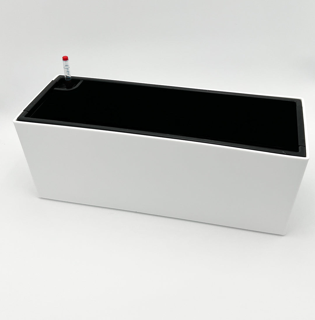 large self watering planter box Large Rectangular Self-Watering Planter (15 x 5in)