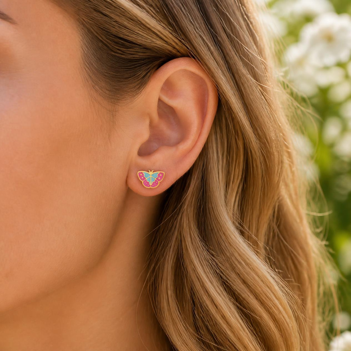 Butterfly Stud Earrings