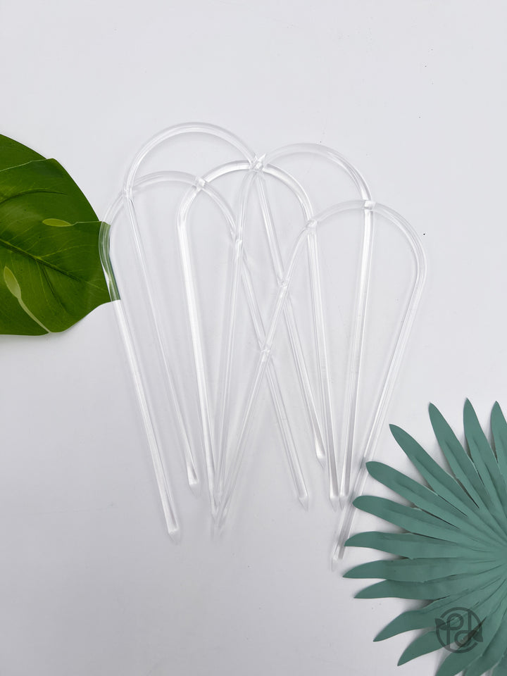 9” Acrylic Hoop Trellis