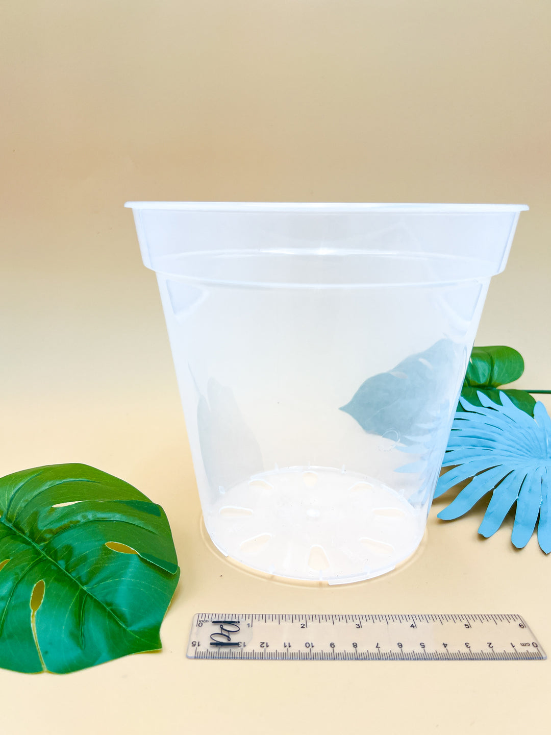 6 inch plastic plant pots Clear Grower's Pot
